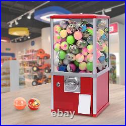 1.1 -2.1 Gumball Machine Big Capsule Vintage Candy Vending Dispenser Coin Bank