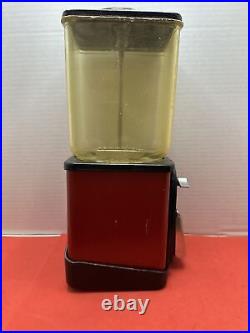1950's Victor Topper 1 Cent Gumball Vending Machine WORKS No key