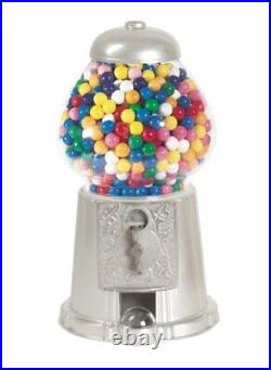American Gumball Machine AGM11 Silver 15 in. Old Fashion Gumball Machine