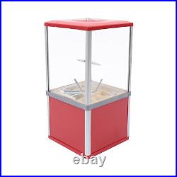 Bulk Vending Gumball Candy Machine Countertop Treat Dispenser Red Metal & Key