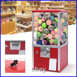 Bulk Vending Gumball Toys Candy Pinballs Machine Dispenser Freestanding with Keys
