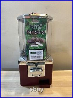 Candy Machine Mint Patty Candy Dispenser 50 Cents Vending Candy Dispenser