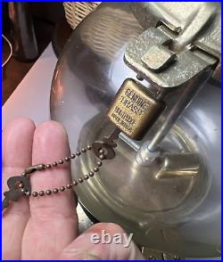 Carousel Gumball Machine CBS RECORDS 14 Tall Glass Globe & Lock 5¢ Works