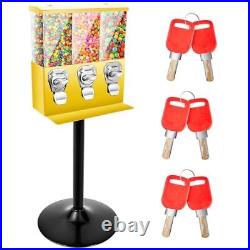 Commercial Candy Vending Machine with Stand, Gumball Vending Machine for