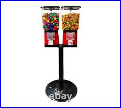 Double Head Vintage Northwestern Super 60 Vending Machines Gumball Candy