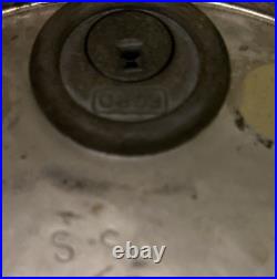FORD 1C Penny Gum Gumball Machine AKRON NY Chrome SS Ingredients Fired OLD LOGO