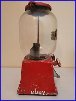 Rare! 1930's Northwestern 31 Penny-nickel Porcelain Gumball Machine As Is