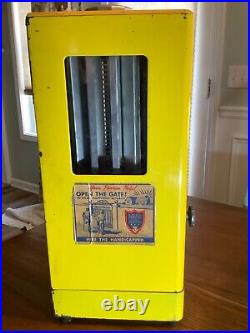 Rare 1950'S KOPPER KING 1 Cent Gum, Chiclets, Bazooka Vending Machine