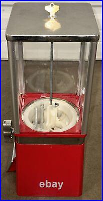 VISTA 300 OAK ASTRO 1 QUARTER 25C / Gumball Gum Wheel Bulk Vending Machine WORKS