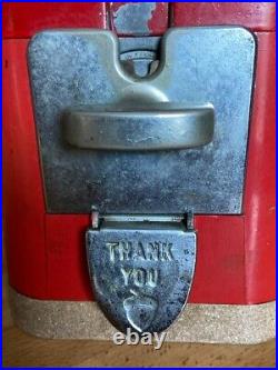 Vintage 1950's Oak /Acorn All Purpose 1 Cent vending machine