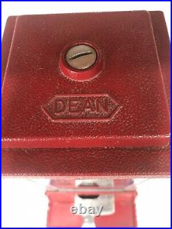 Vintage Dean 1 Cent Gum ball Machine