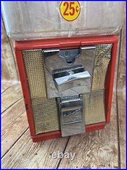 Vintage NORTHWESTERN 25 cent Gumball Machine With Key MDA Jerry Lewis