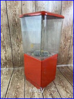 Vintage NORTHWESTERN 25 cent Gumball Machine With Key MDA Jerry Lewis