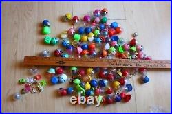 Vintage gumball machine toys prizes capsules lot vending machine cracker jack