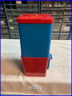 Vintage komet. 25c toy Vending Machine red & blue free shipping with toys